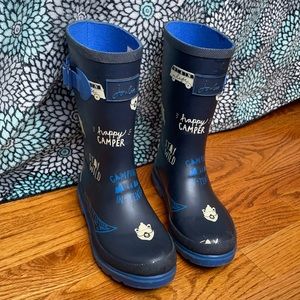 Joules rain boots Size Us 3